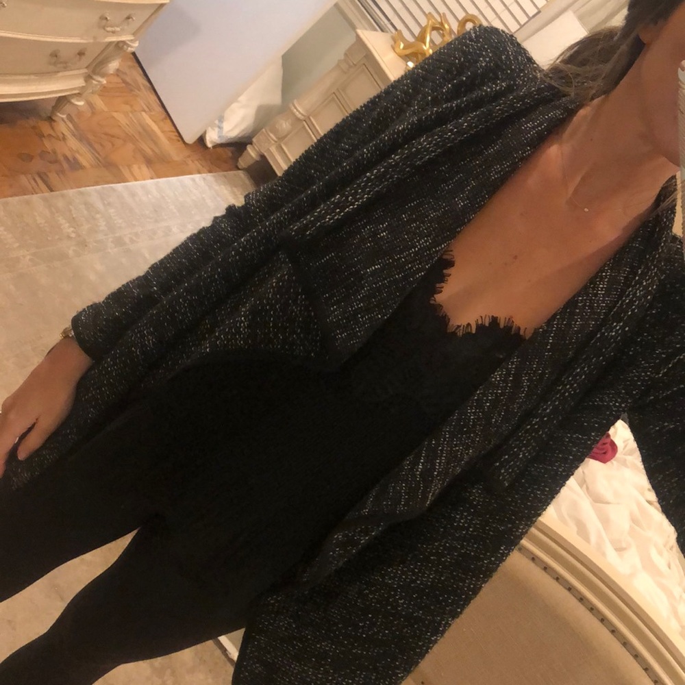 Black And White Sweater